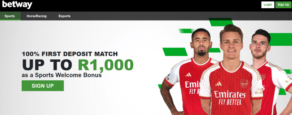 Betway Bonusses and Promotions