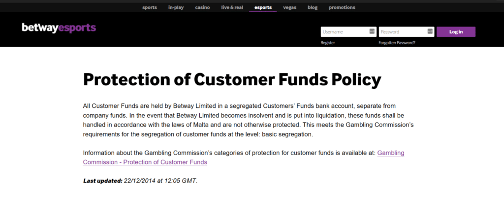 Betway regulation Betway regulation